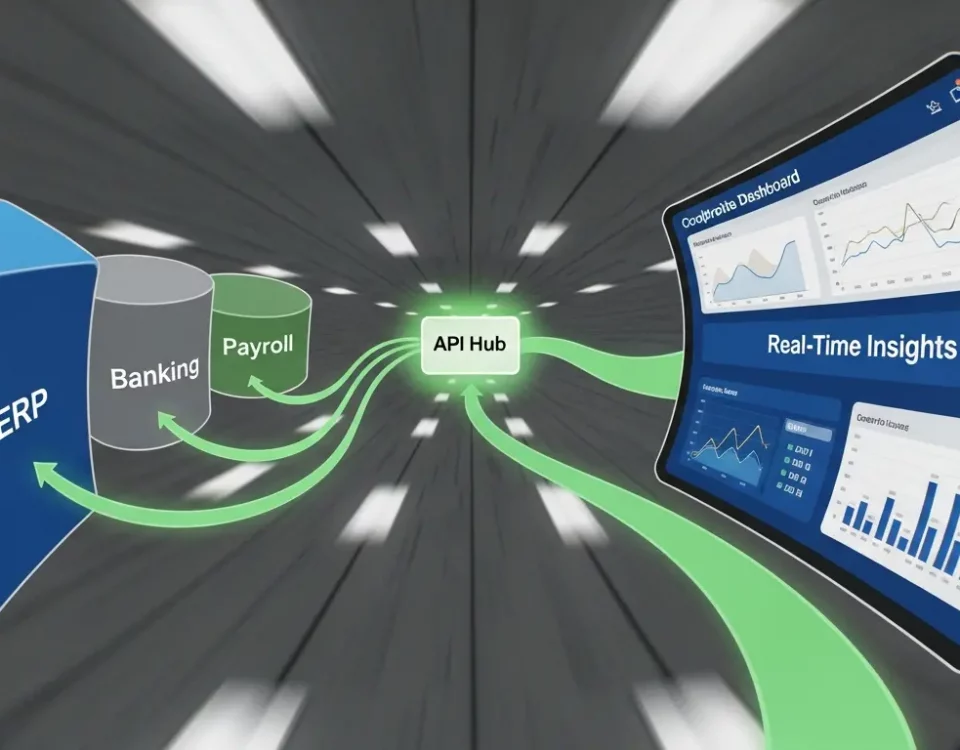 Diagram of API Integration for Financial Systems